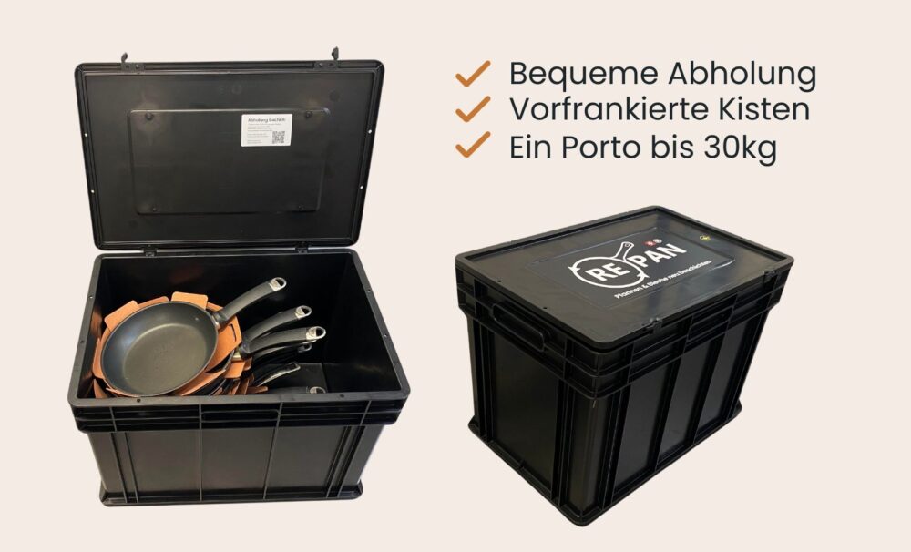 Pfannen & Bleche neu beschichten